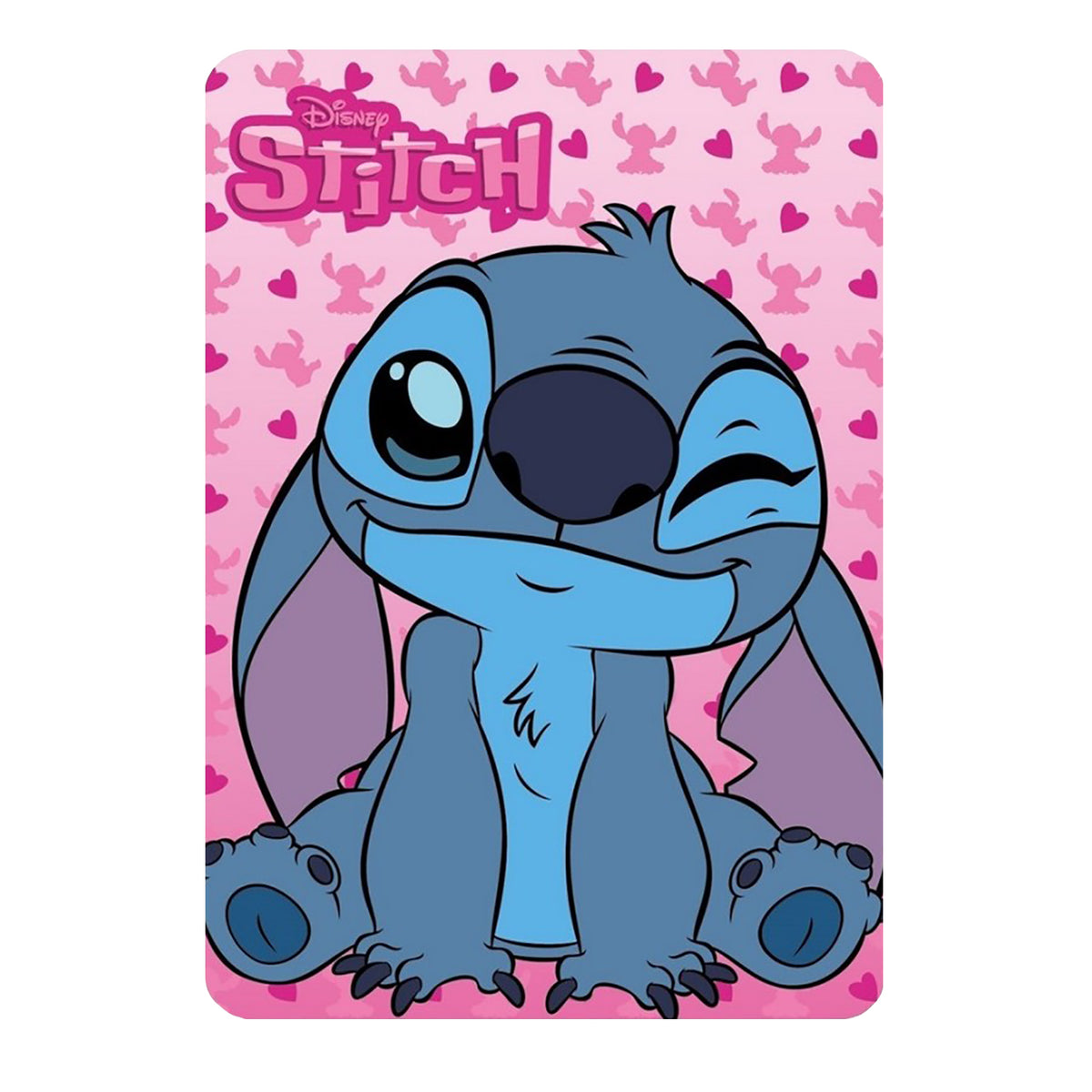 Disney Stitch Girls Fleece Blanket