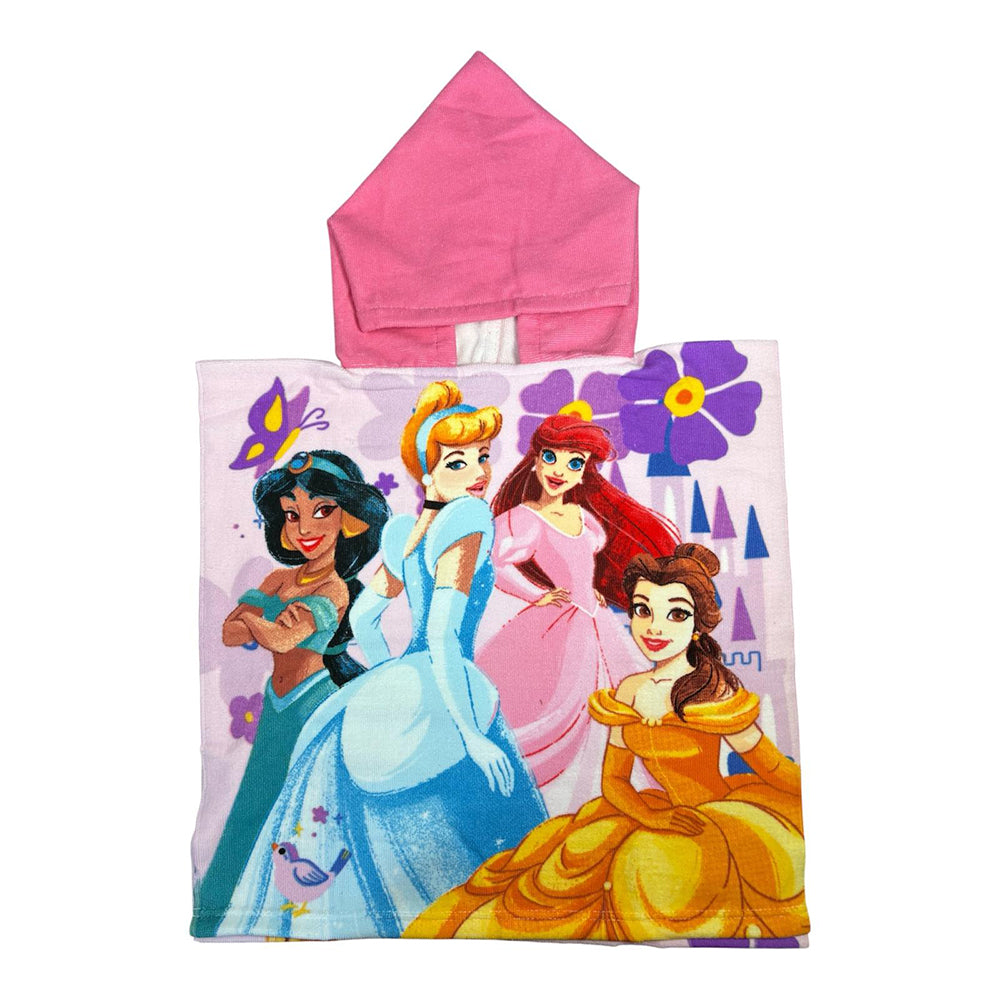 Disney Princess Hooded Towel Kids Poncho Cover Up