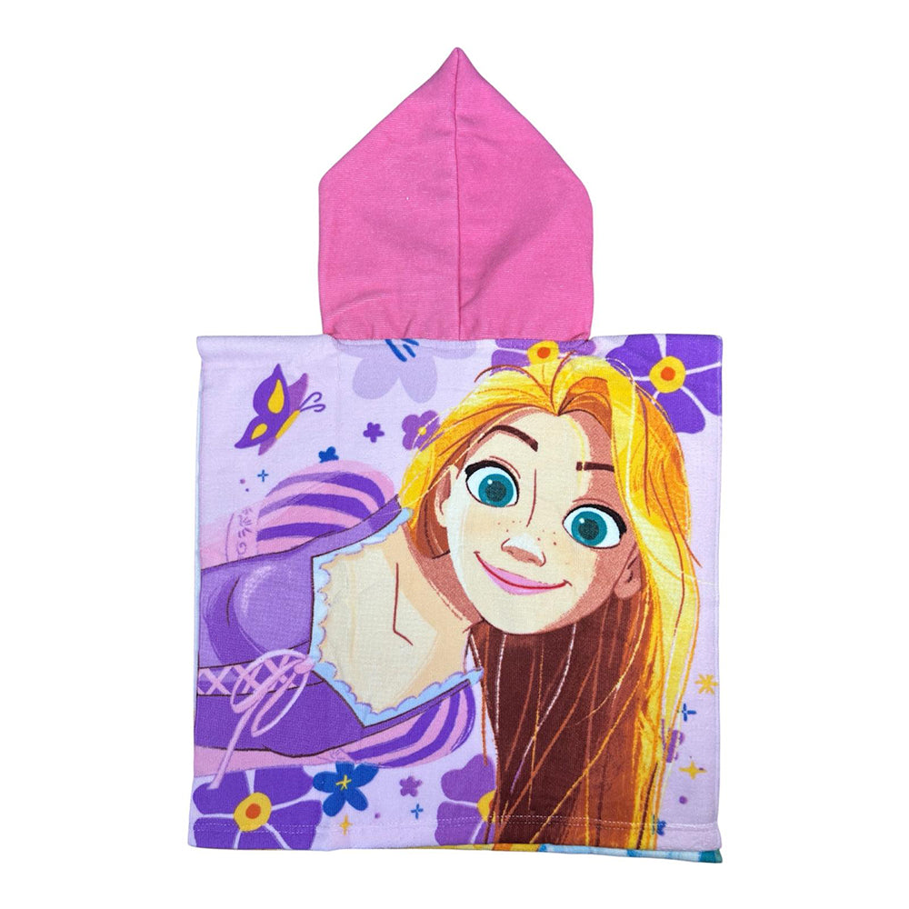 Disney Princess Hooded Towel Kids Poncho Cover Up