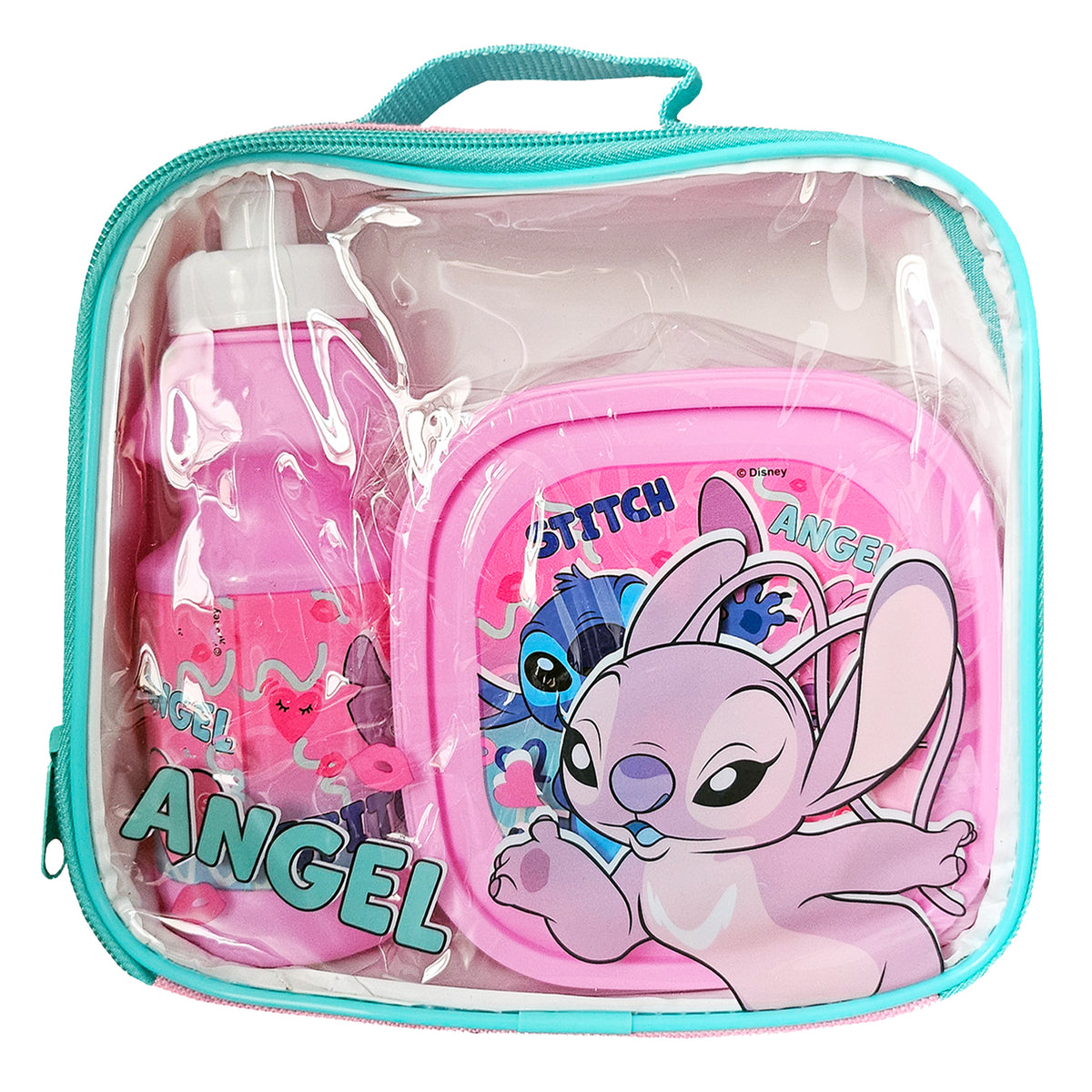 Stitch & Angel 3 Piece Insulated Lunch Bag Set