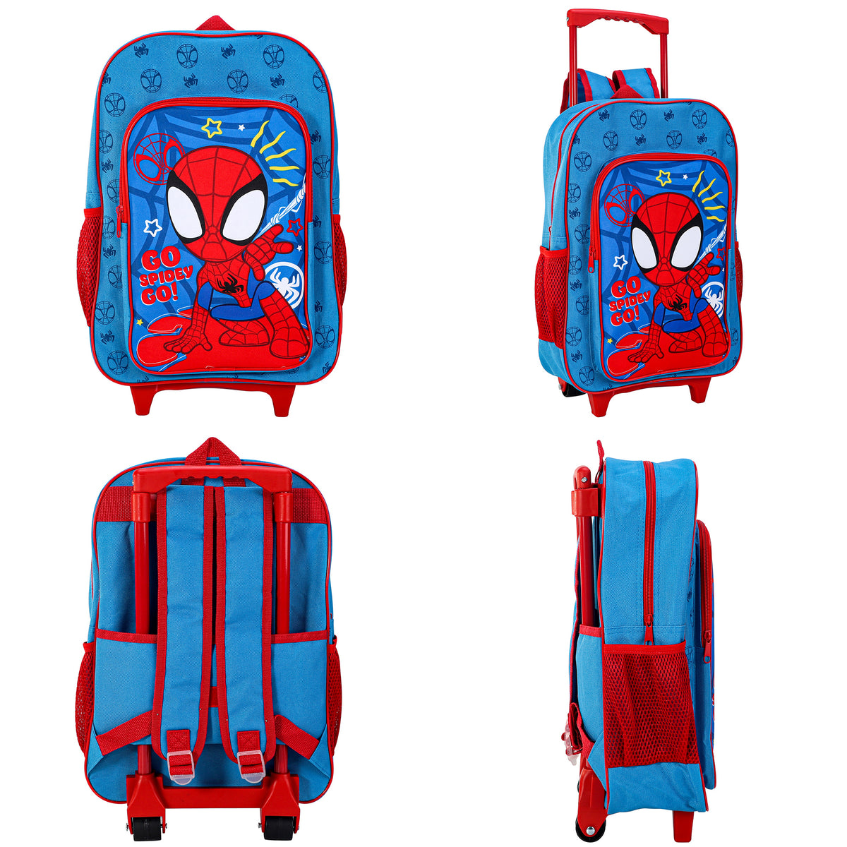 Spider-Man Spidey Kids Travel Cabin Trolley Backpack Bag