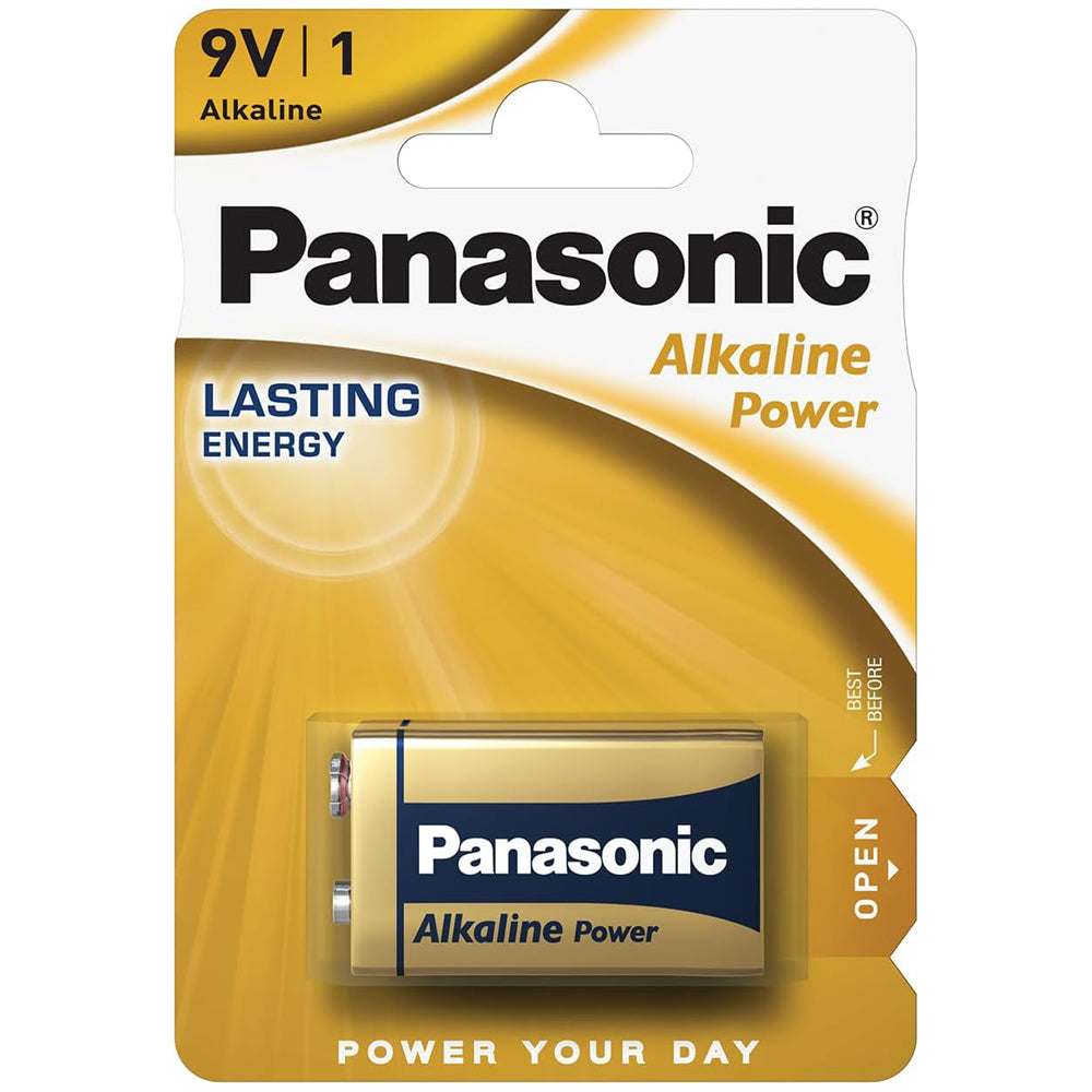 Panasonic Alkaline Power 1 x 9V Size Battery Block