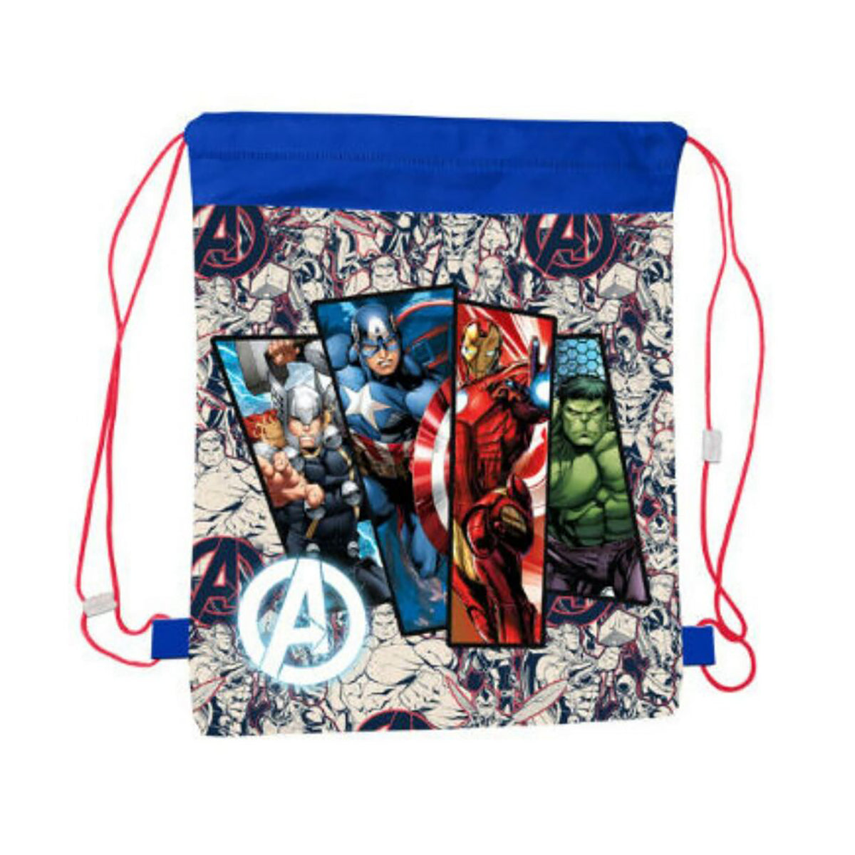 Marvel Avengers Assemble Drawstring Gym Bag