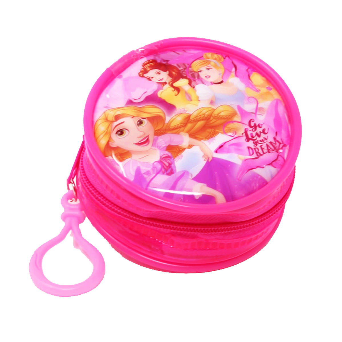 Disney Princess Round PVC Coin Purse