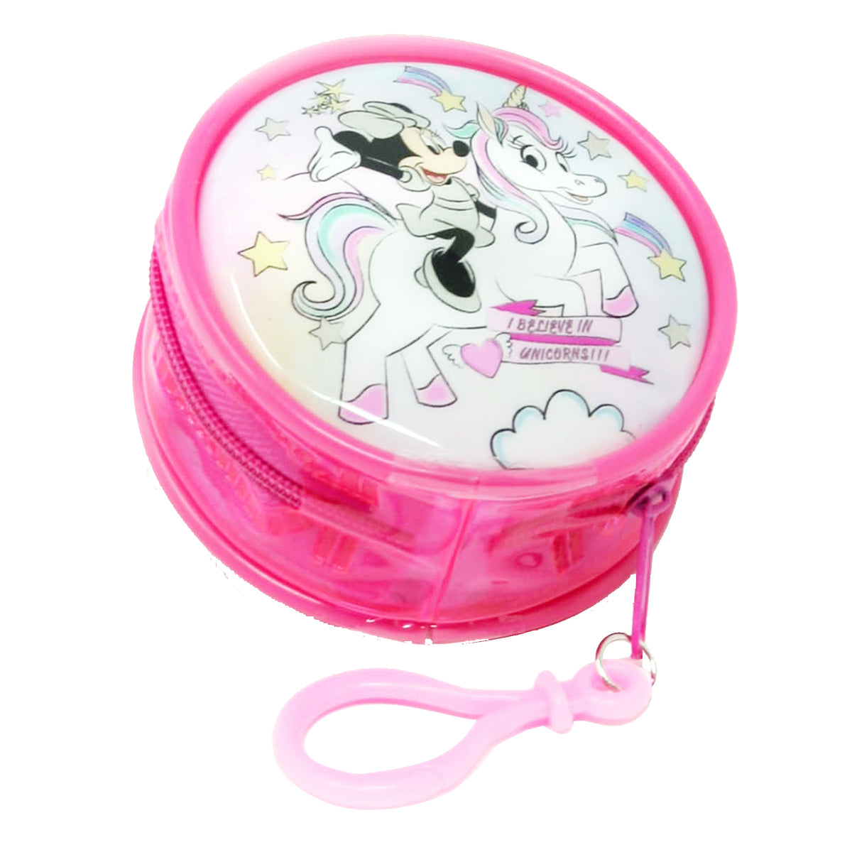 Minnie Mouse "Unicorn" Round PVC Coin Purse