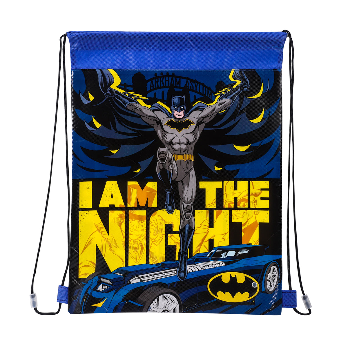 Batman Dark Knight Drawstring Gym Bag