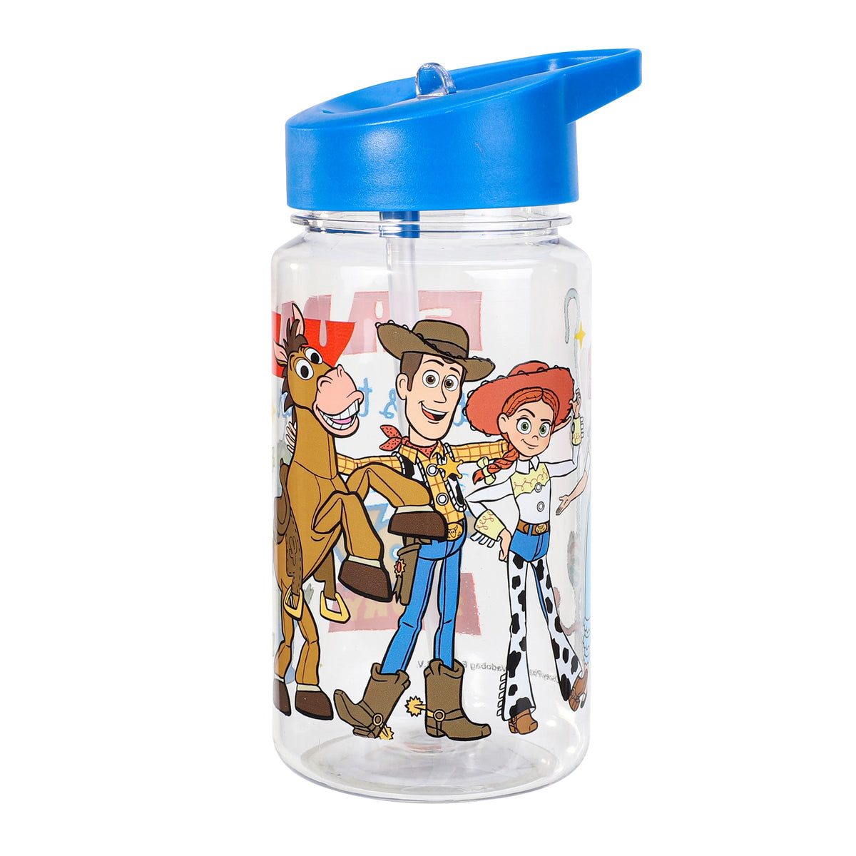 Toy Story "Family" Small Plastic Bottle With Straw