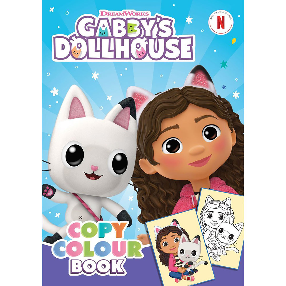 Gabby's Dollhouse Copy Colouring Book