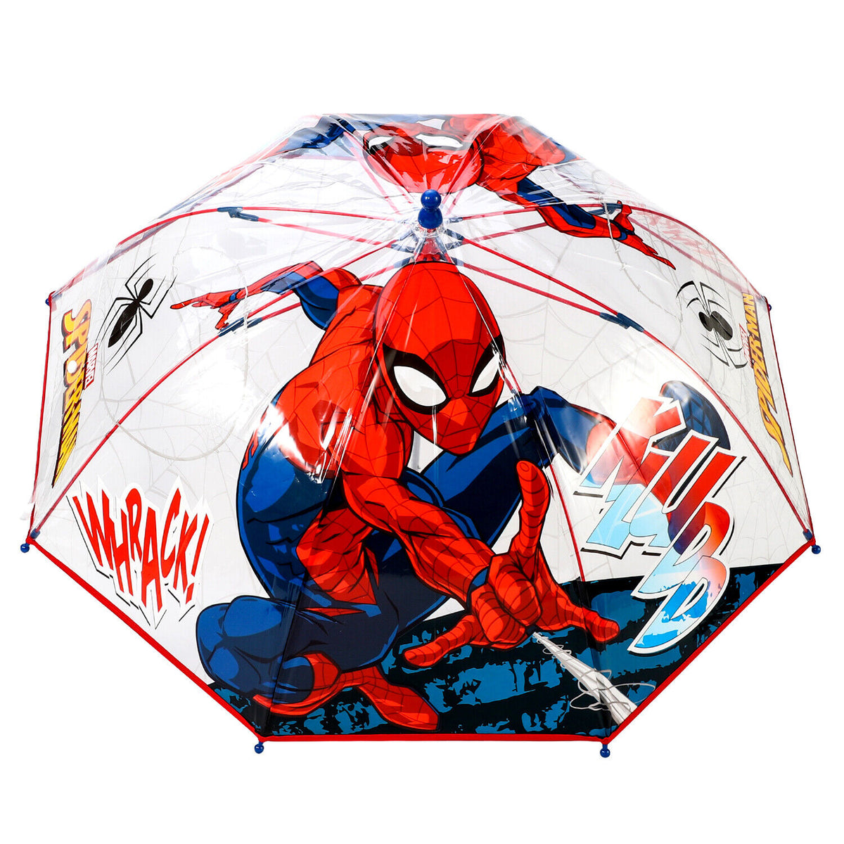 Spider-Man Transparent Kids Dome Umbrella