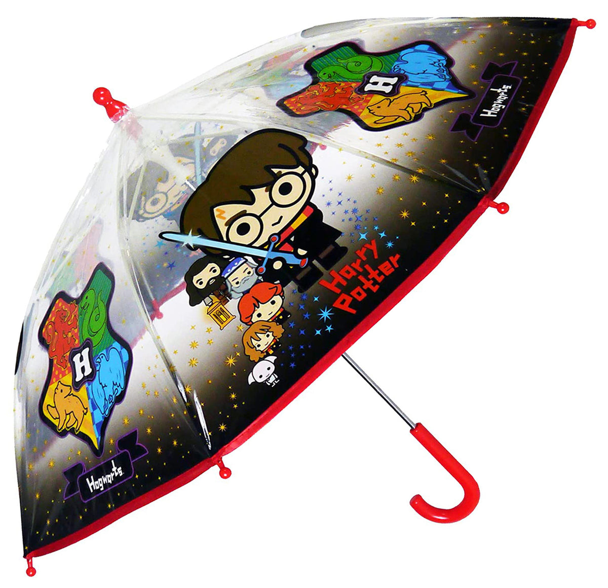 Harry Potter Kids Transparent Travel Umbrella