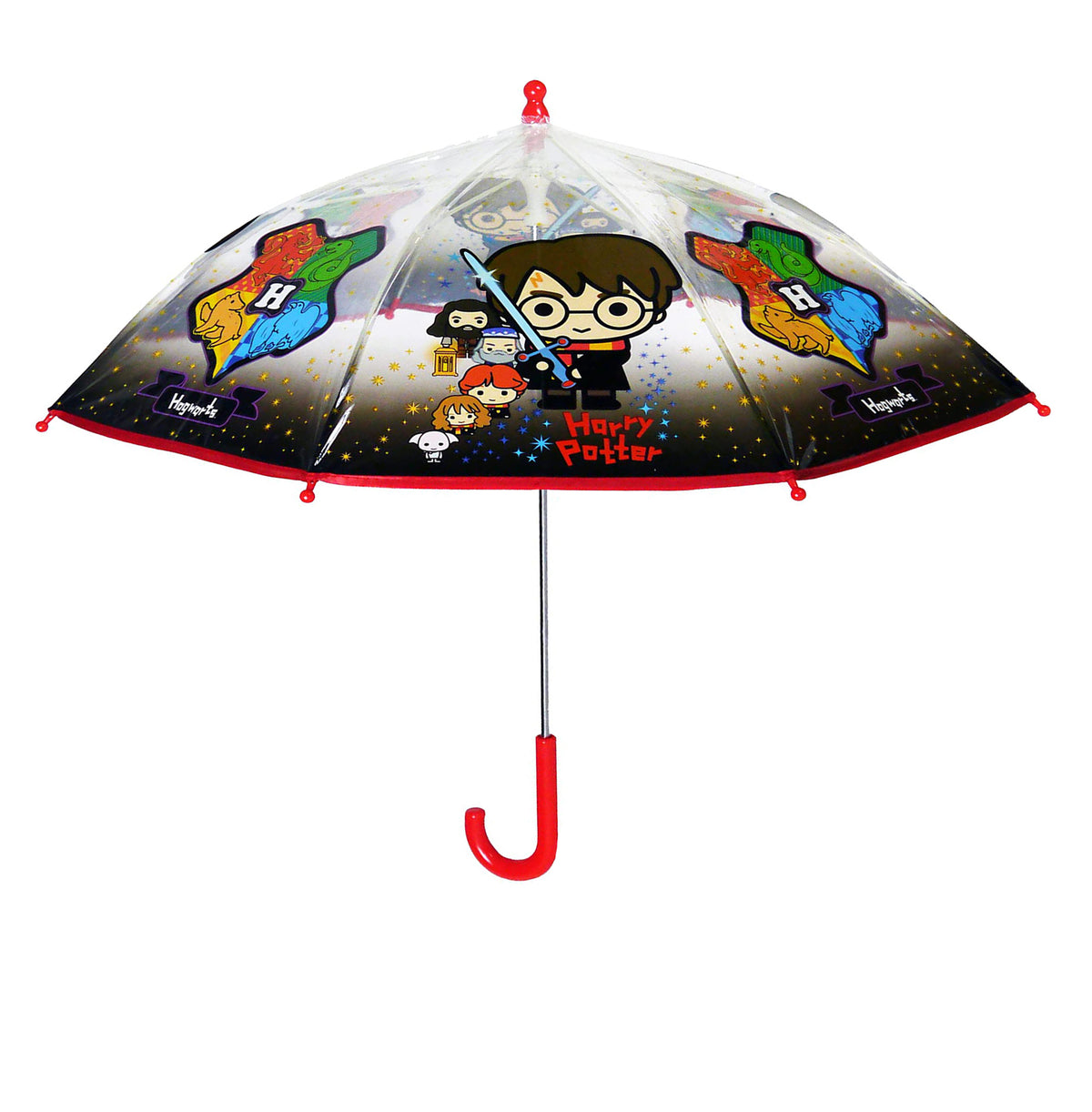 Harry Potter Kids Transparent Travel Umbrella